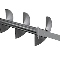 Bending Stress Cut Sq - Screw Conveyor Parts