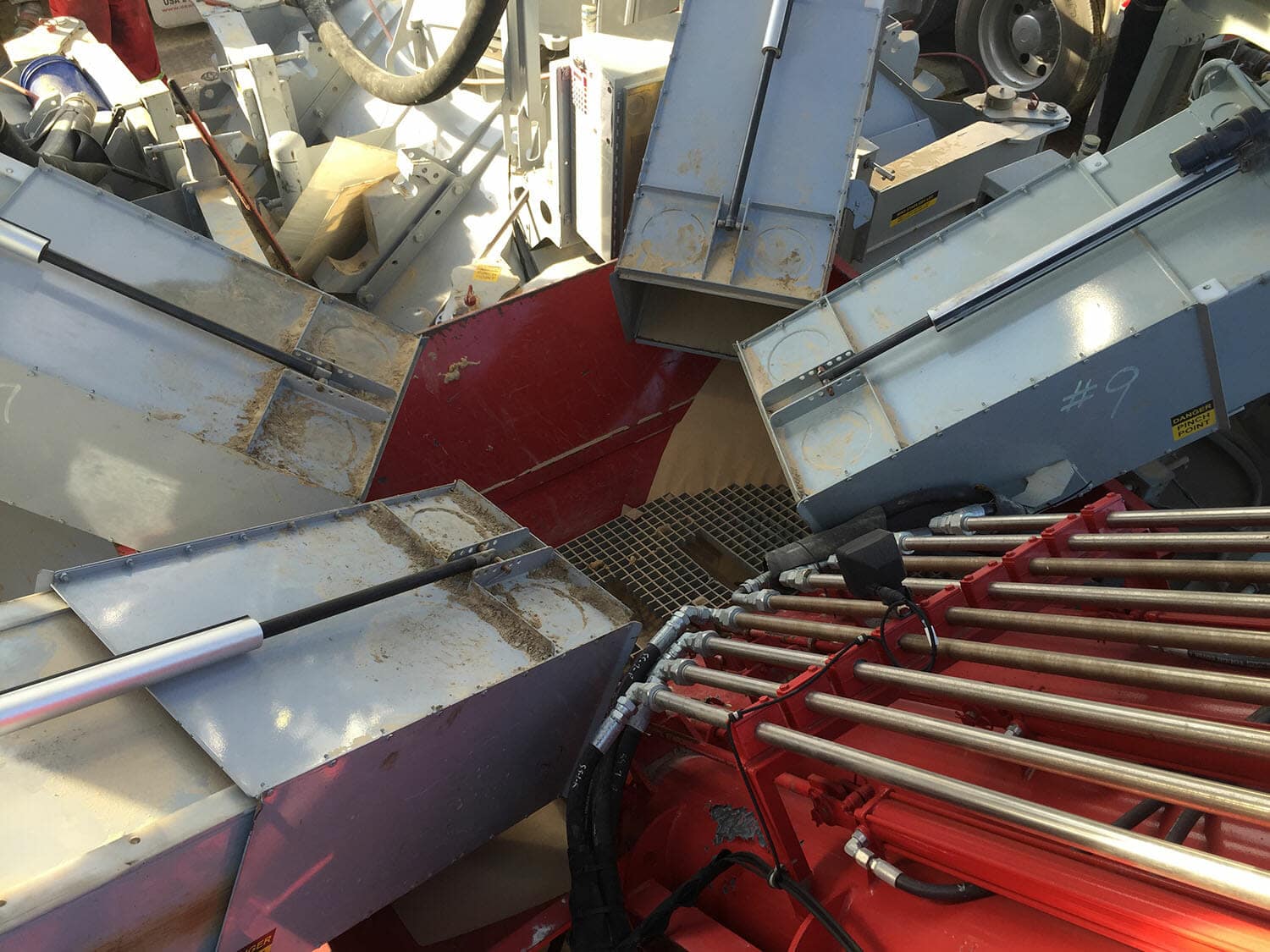 Frac Sand Blender Screws