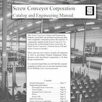 Screw Corp Engineering Catalog Sq - Screw Conveyor Parts