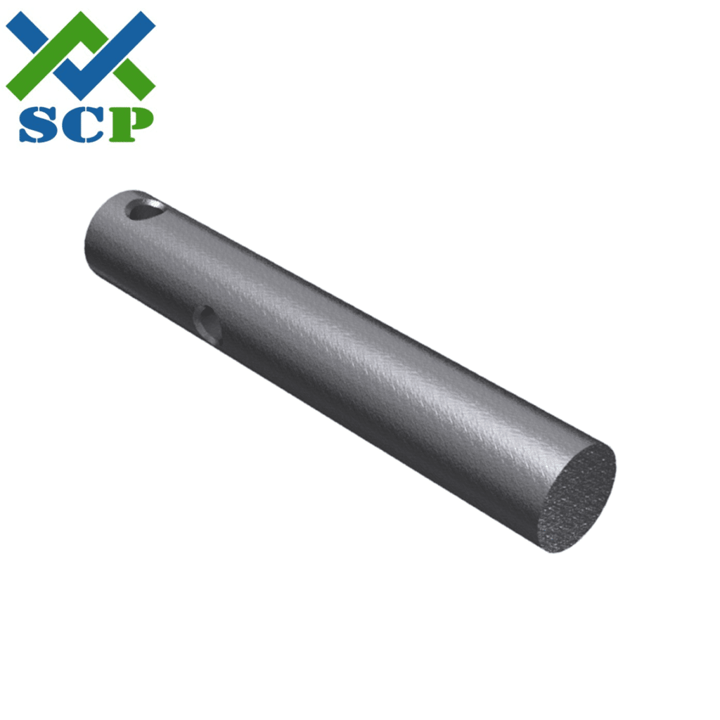 Shaft, Tail, 2" Shaft Size, 2Bolt, Carbon Steel (C.S.)