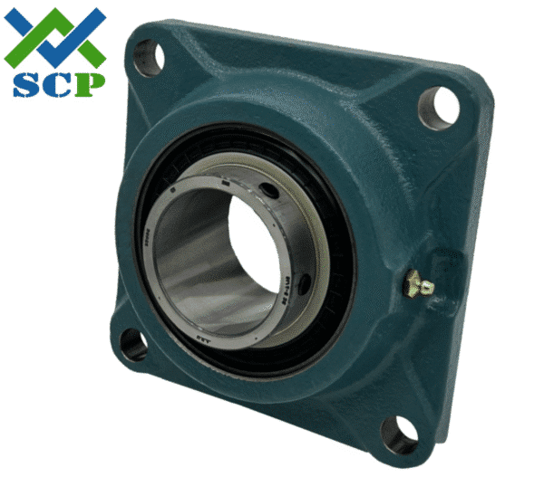 Rodamiento, tamaño de eje de 2", rodamiento de bolas con brida