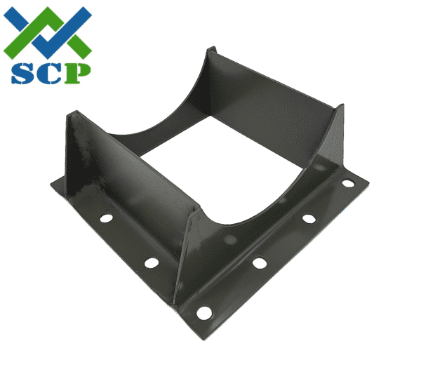 Descarga, Cuadrado, 6" de Diámetro