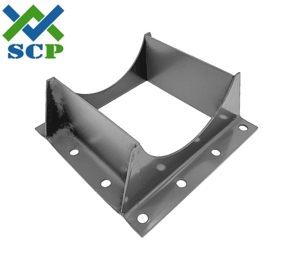 Descarga, Cuadrada, 6" de Diámetro, Acero Inoxidable (304SS)