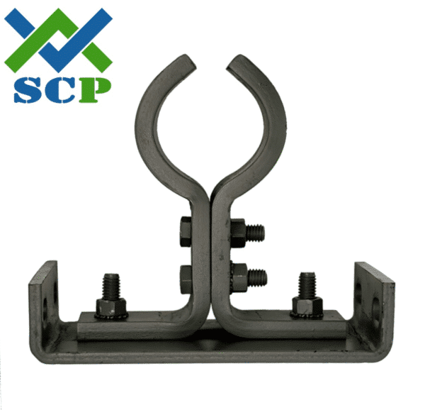 Colgador, canal en U, estilo 226, 6" de diámetro, tamaño de eje de 1 1/2"