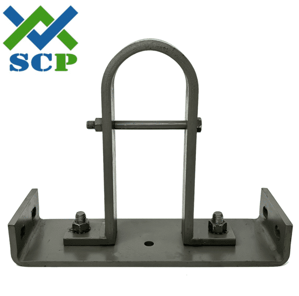 Colgador, canal en U, estilo 216, 6" de diámetro, tamaño de eje de 1 1/2"