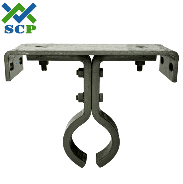 Colgador, canal en U, estilo 226, 6" de diámetro, tamaño de eje de 1 1/2"