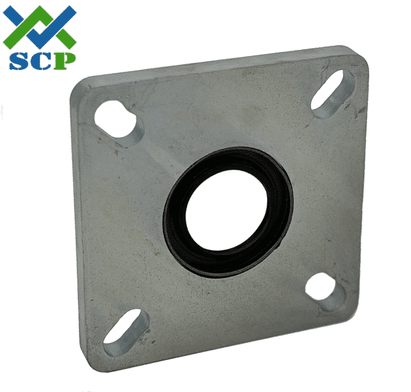 Sello de Eje, Placa con Sello de Labio, Tamaño de Eje de 1 1/2"