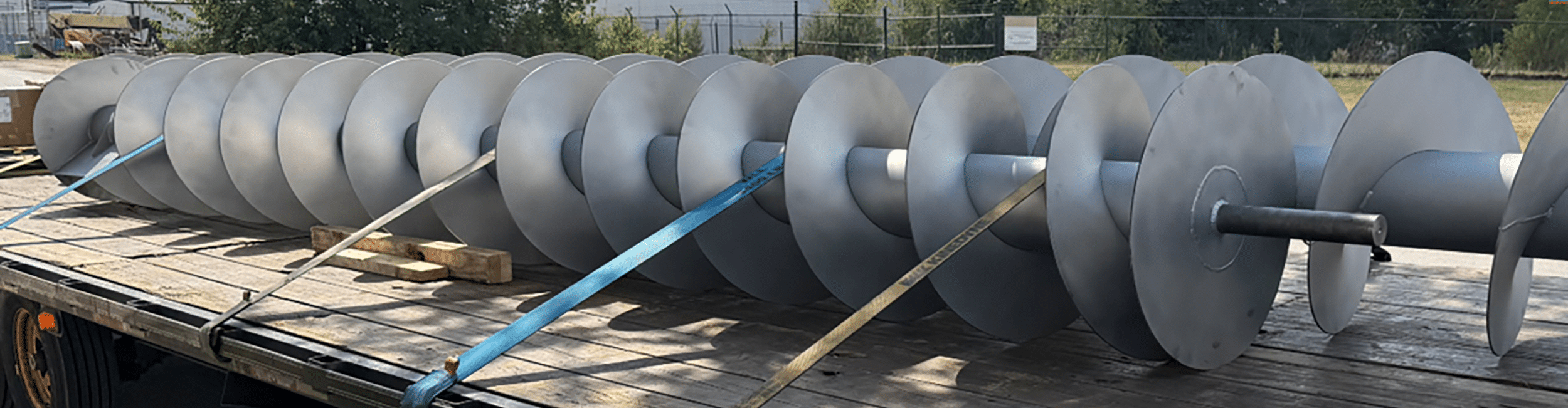 Scp Custom Stainless Steel Screws Edited - Screw Conveyor Parts