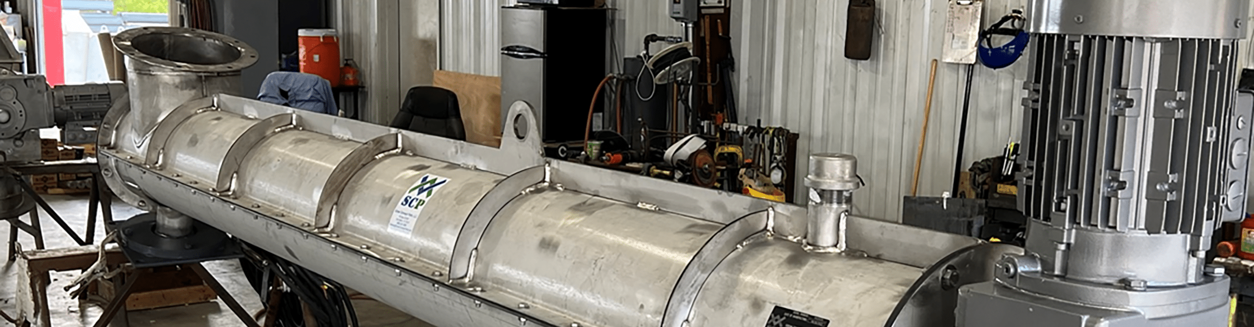 Scp Shaftless Screw Conveyor 2.1 - Screw Conveyor Parts