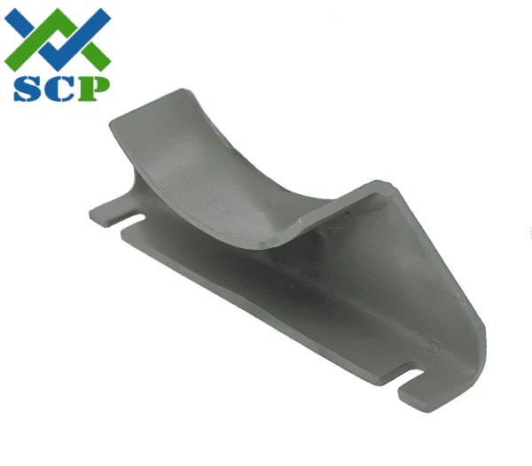 Silla de montar, 6" de diámetro, acero inoxidable (304SS)