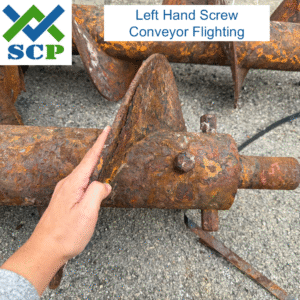 Screw Flighting Left Hand 1 - Screw Conveyor Parts